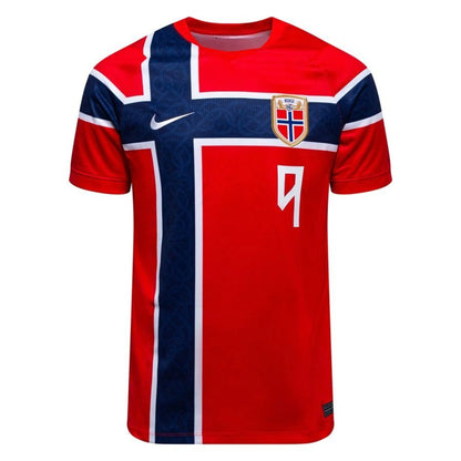 Norvège Maillot Domicile Coupe du Monde 2026 HAALAND 9