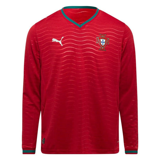 PORTUGAL MAILLOT DOMICILE COUPE DU MONDE 2026 MANCHES LONGUES