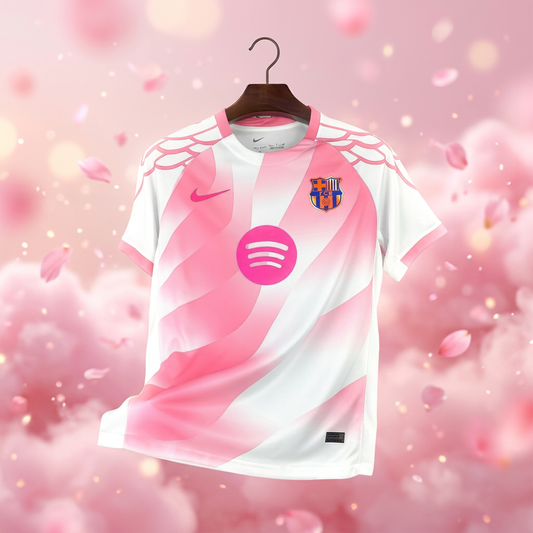 MAILLOT BARCELONE 25/26 ROSE ÉDITION SPÉCIALE