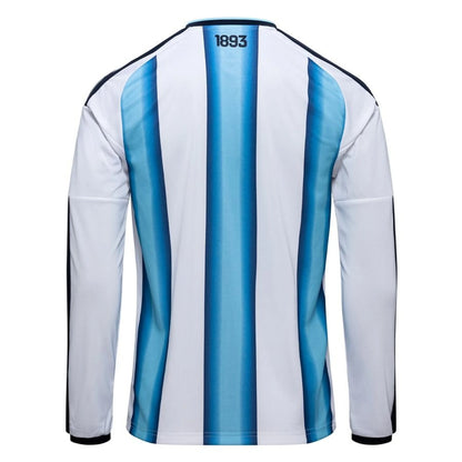 Argentine Maillot Domicile Coupe du Monde 2026 Manches Longues