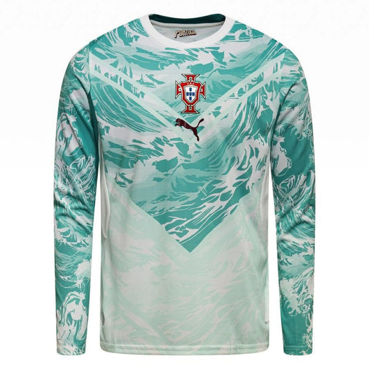 Portugal Maillot Extérieur Coupe du Monde 2026 Manches Longues