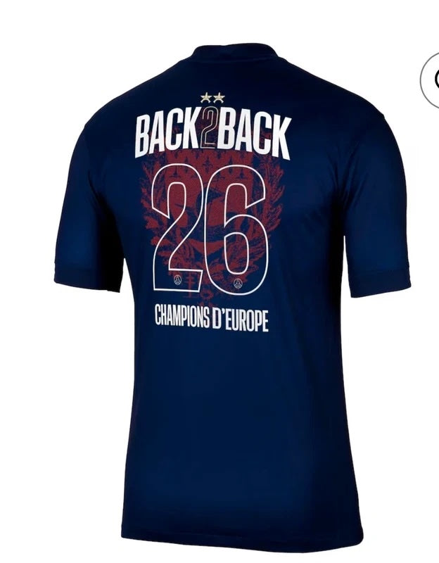 MAILLOT BACK TO BACK PSG BLEU