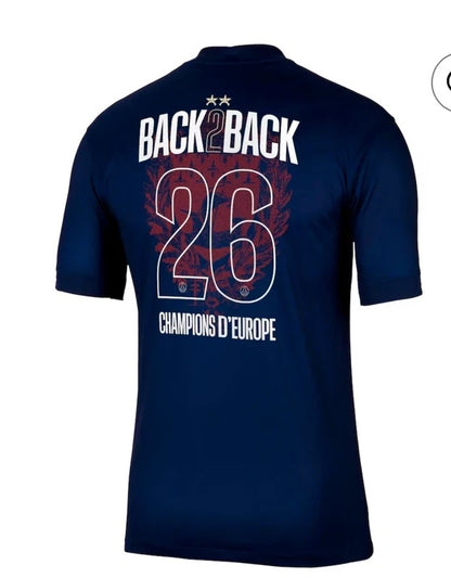 MAILLOT BACK TO BACK PSG BLEU