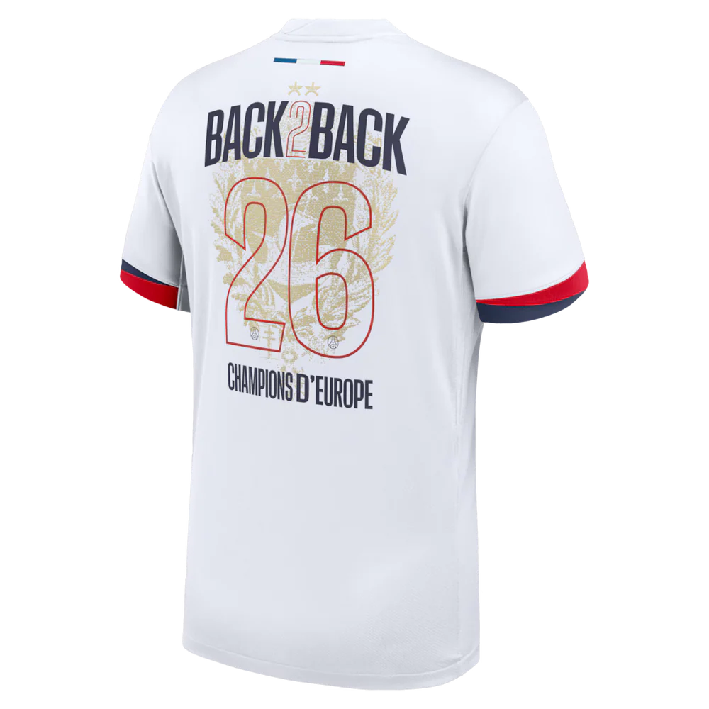 MAILLOT BACK TO BACK PSG BLANC
